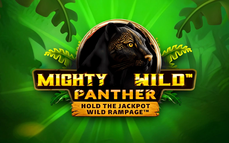 Inicia sesión en tu cuenta de Pin-Up Casino y gira los rodillos en Mighty Wild Panther.
