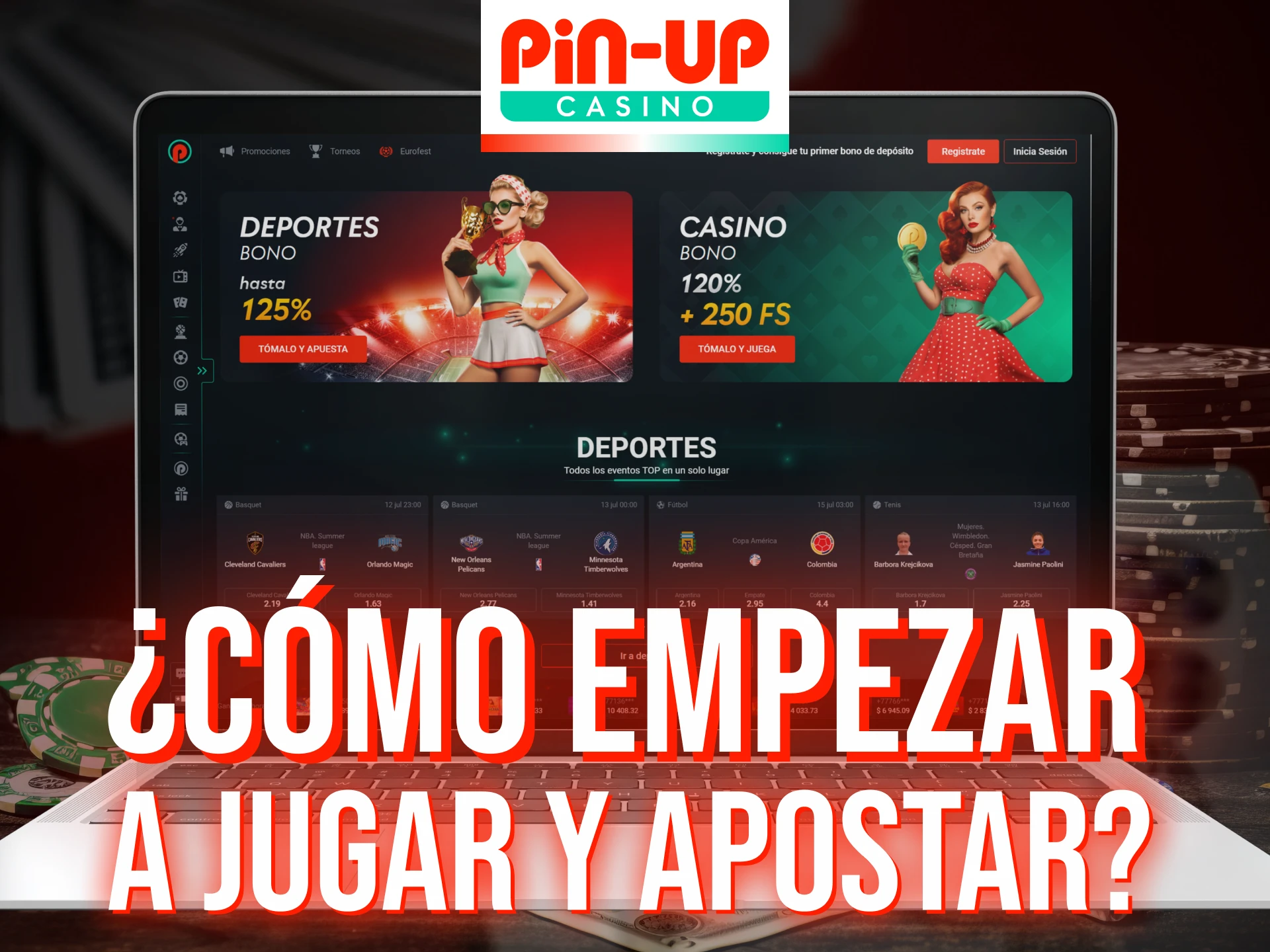 Guía paso a paso para comenzar a apostar en Pin-Up: Regístrate, realiza un depósito, selecciona tu juego o deporte y coloca tu apuesta para una experiencia de juego sin complicaciones.