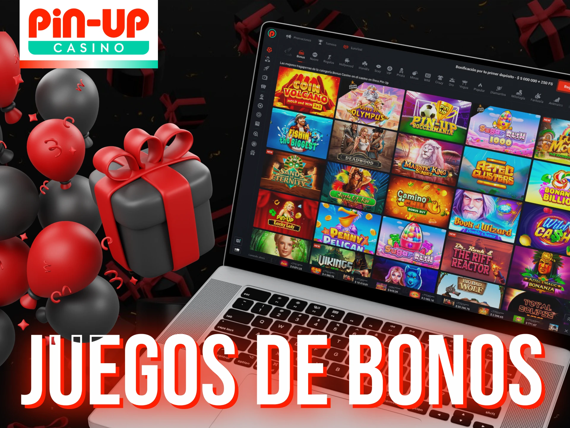 Explora los juegos de bonificación en Pin-Up Casino, como Dragonz Bonanza, Wild Wild Gold y más, donde las grandes ganancias son casi garantizadas y hay modos de demostración disponibles.