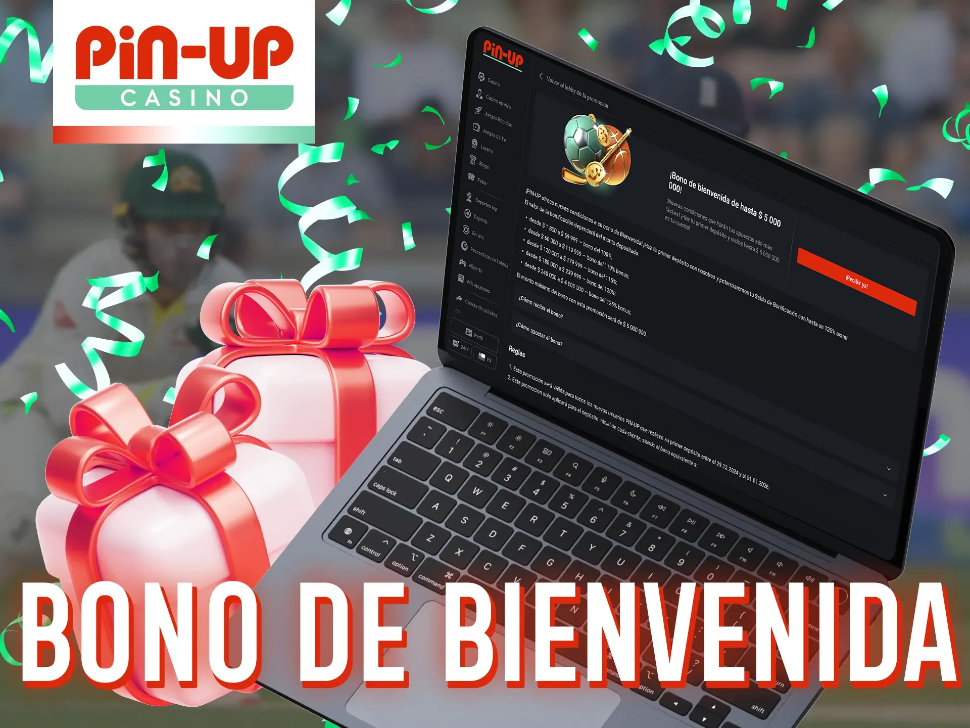 Empieza a apostar en Pin-Up con un bono de bienvenida del 125%.