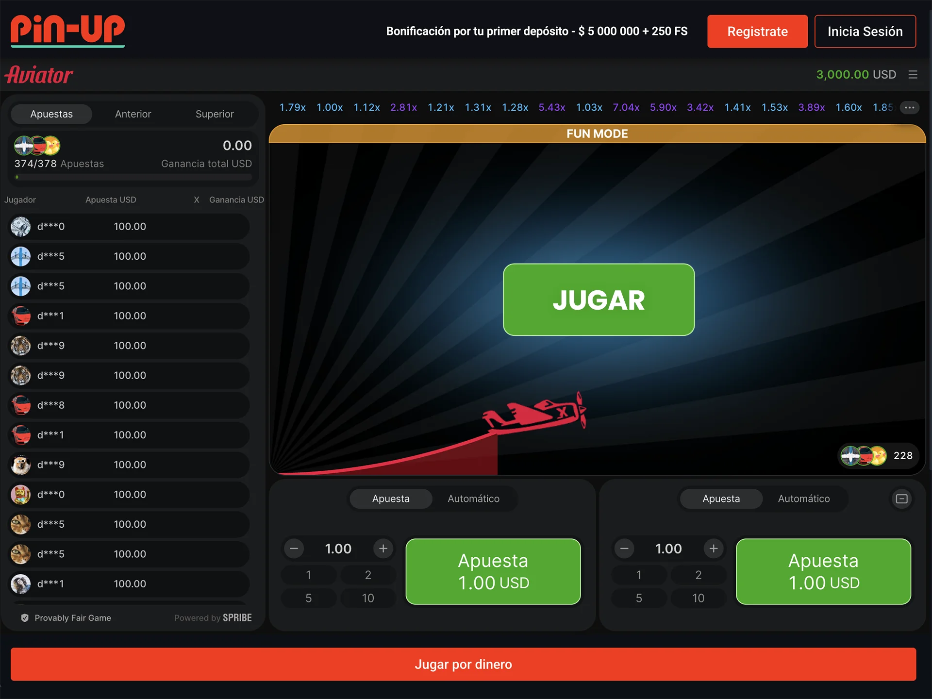 Juega a Aviator ahora.