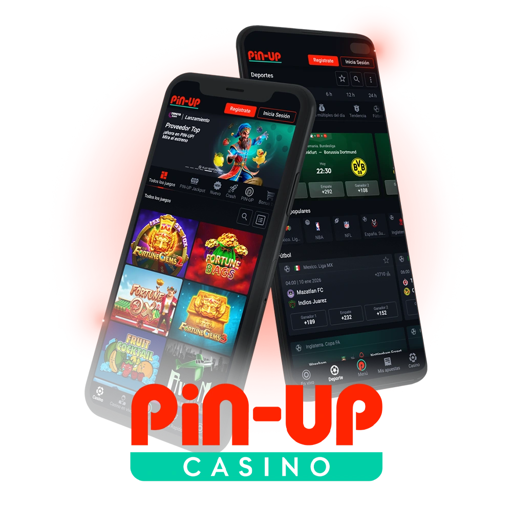 Descarga la app de Pin Up y juega donde estés.