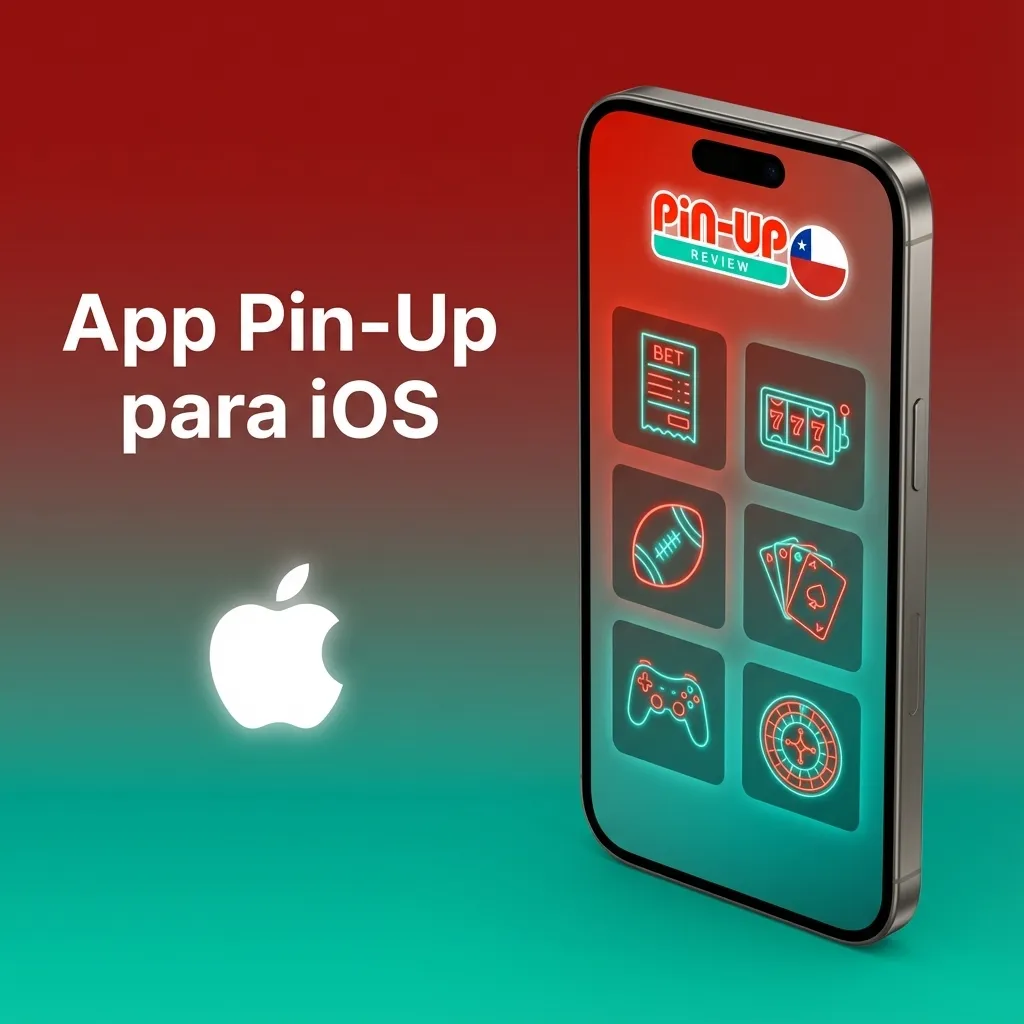 Pin-Up app interface on iPhone showing sports betting, casino games, and payment options for iOS users
