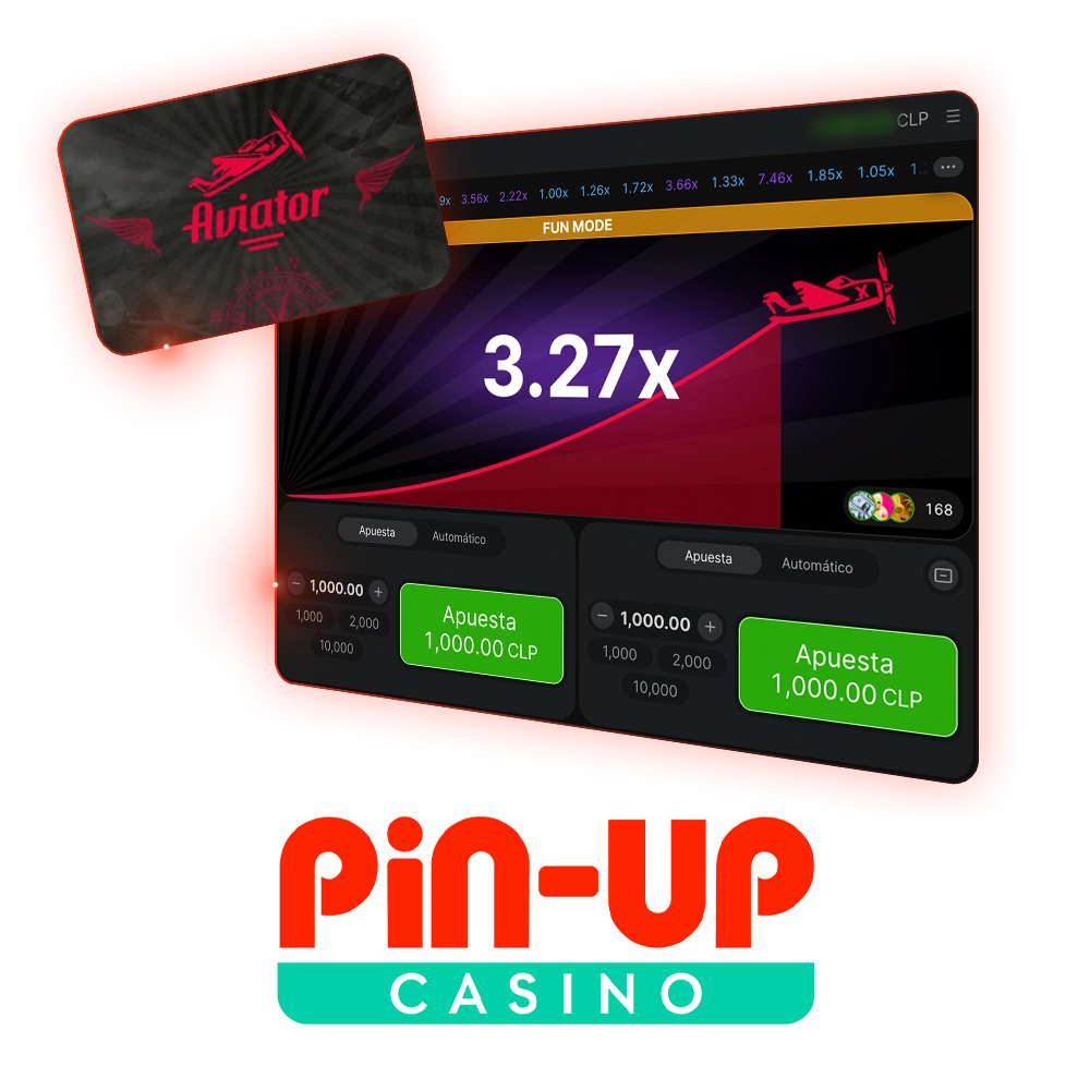 Prueba Aviator en Pin Up y gana en cada vuelo.