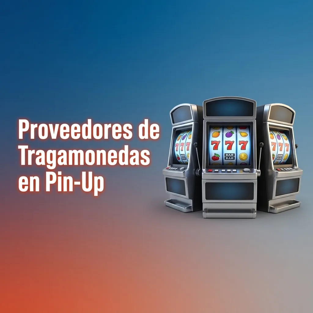 Pin-Up casino slot machine providers including Pragmatic Play, NetEnt, Play'n GO, Microgaming, and Evolution Gaming logos